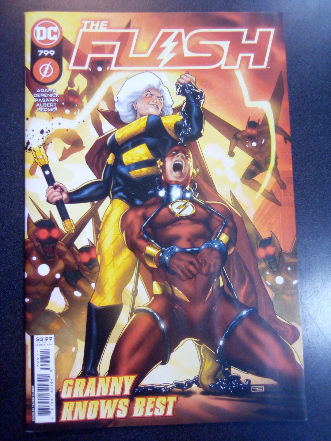 Flash #799 Cover A Taurin Clarke