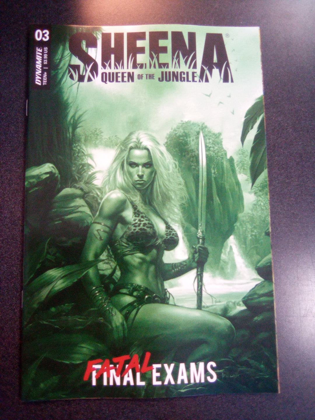 Sheena Queen Of Jungle #3 Cover E 10 Copy Variant Edition Parrillo Tint