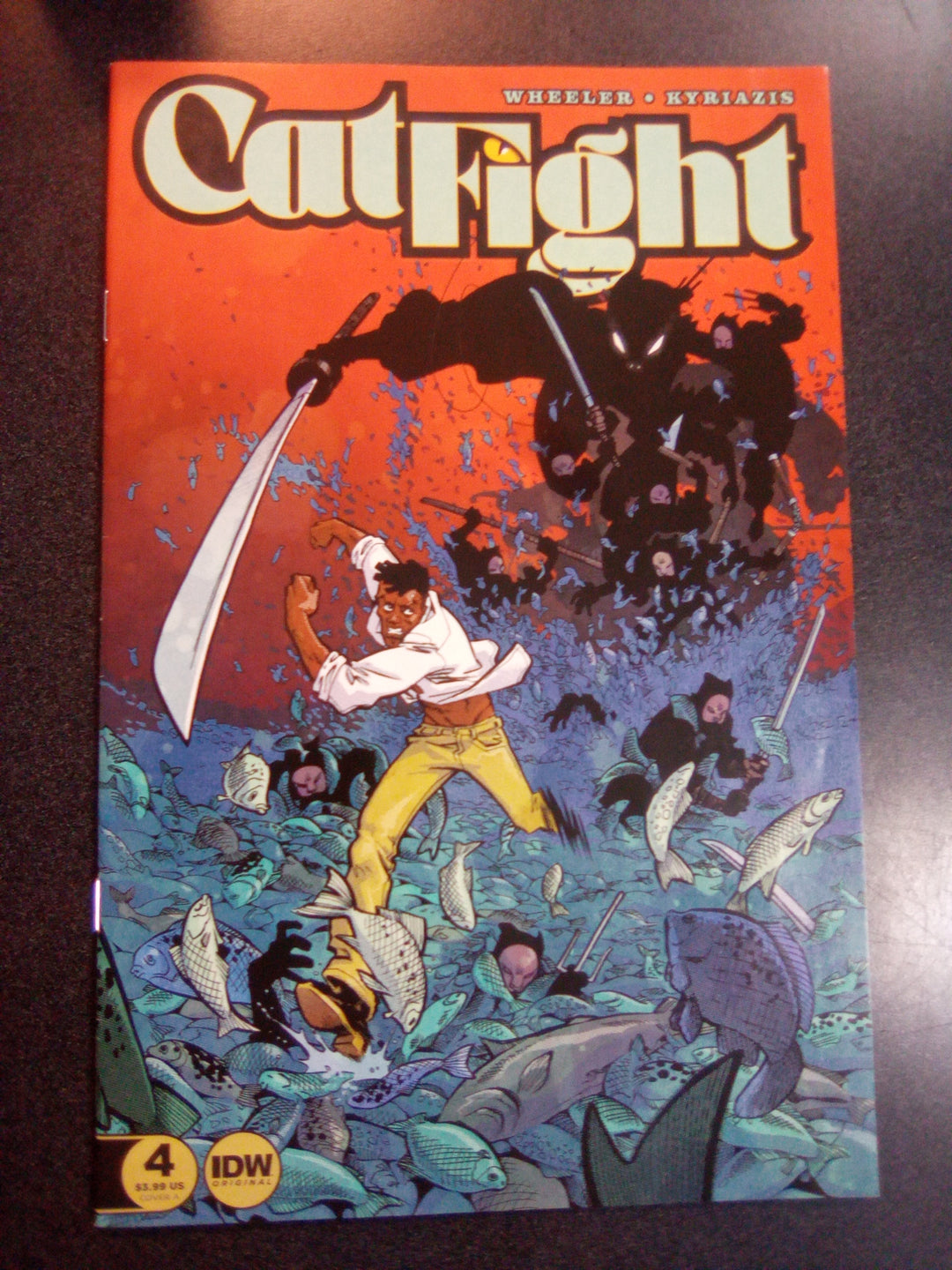Cat Fight #4 Cover A (Kyriazis)