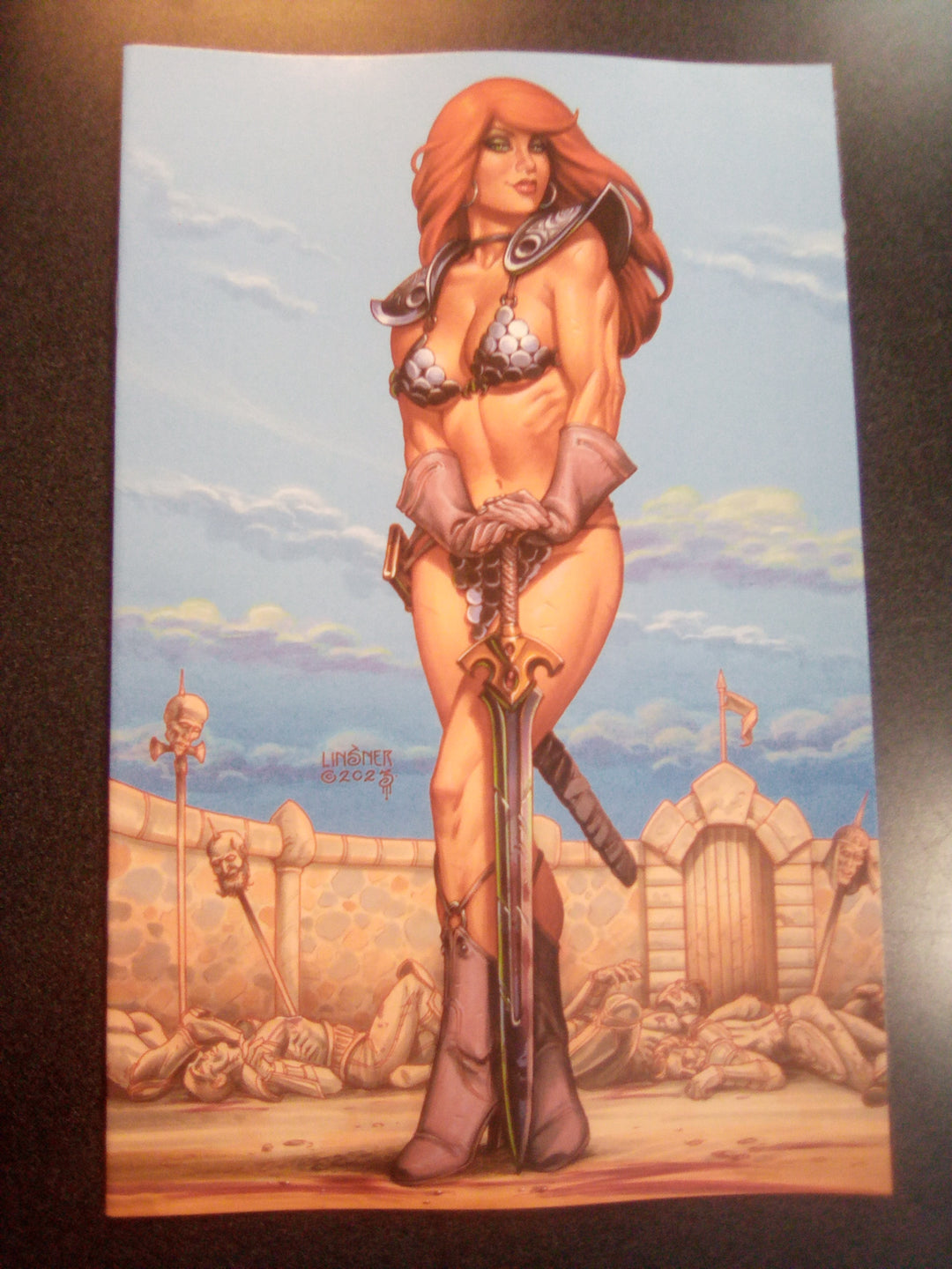 Red Sonja 2023 #5 Cover I 15 Copy Variant Edition Linsner Virgin