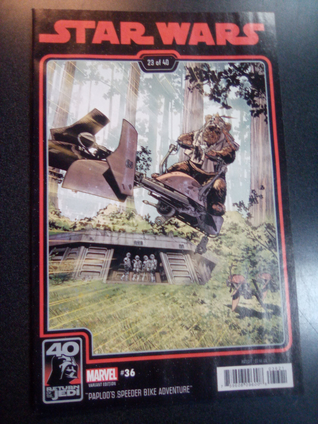 Star Wars #36 Chris Sprouse Return Of The Jedi 40th Anniversary Variant