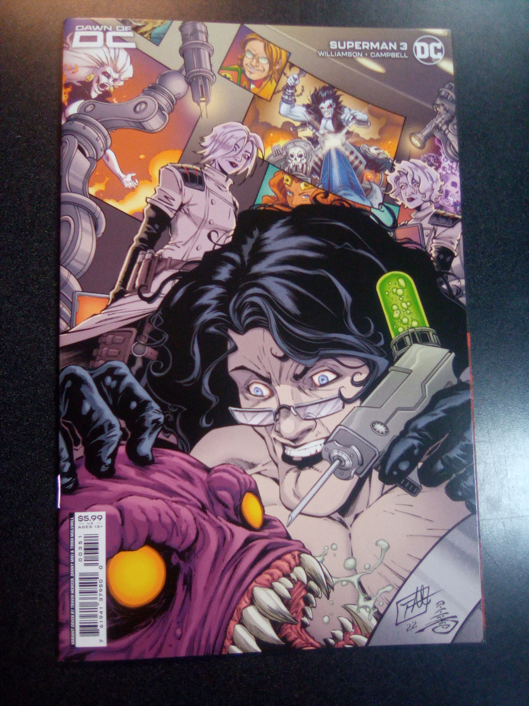 Superman #3 Cover E Travis Mercer & Danny Miki Card Stock Variant