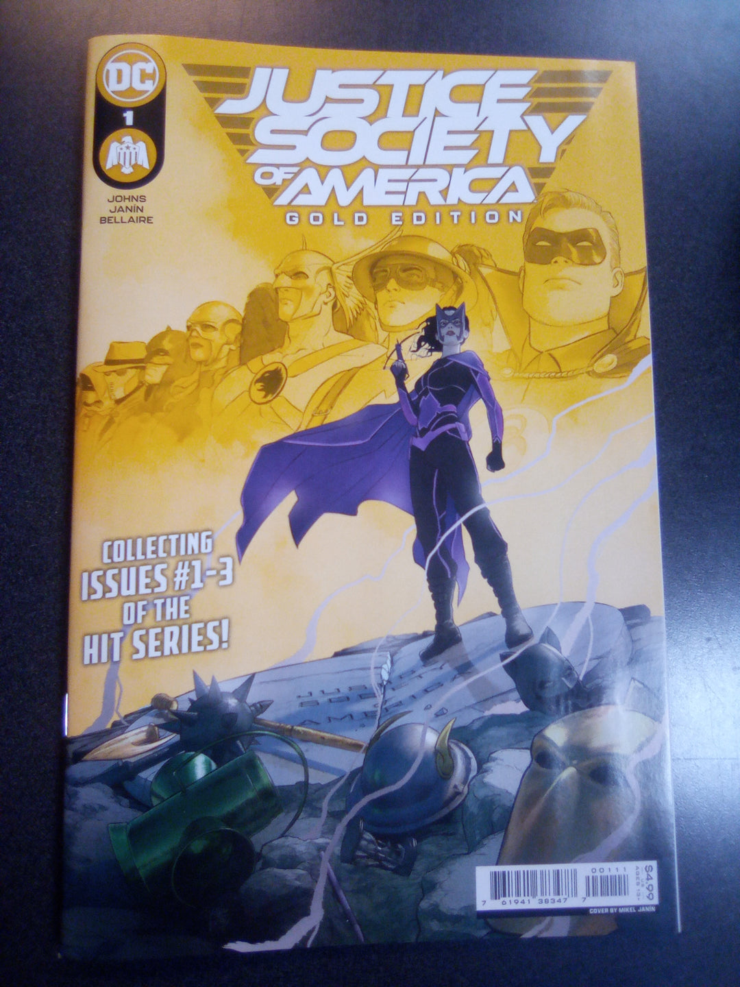 Justice Society Of America Gold Edition Cover A Mikel Janin