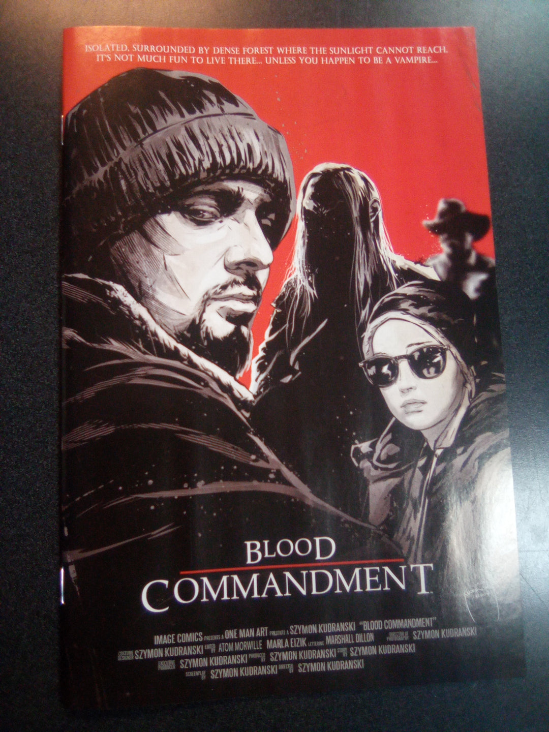 Blood Commandment #1 (Of 4) Cover B Szymon Kudranski Homage Variant