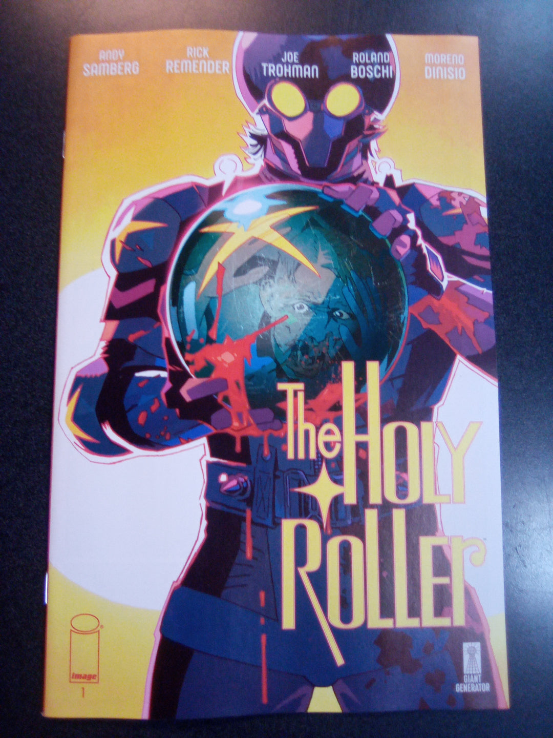 Holy Roller #1 Cover A Roland Boschi