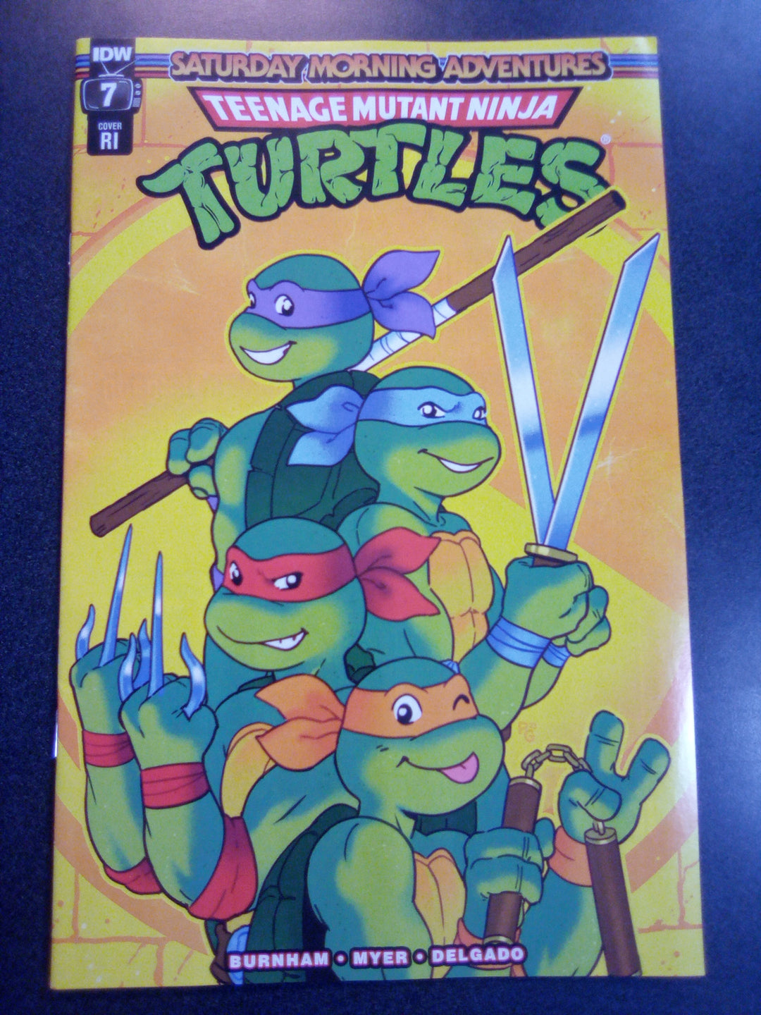 Teenage Mutant Ninja Turtles: Saturday Morning Adventures #7 Variant Ri (10) (Ganucheau)