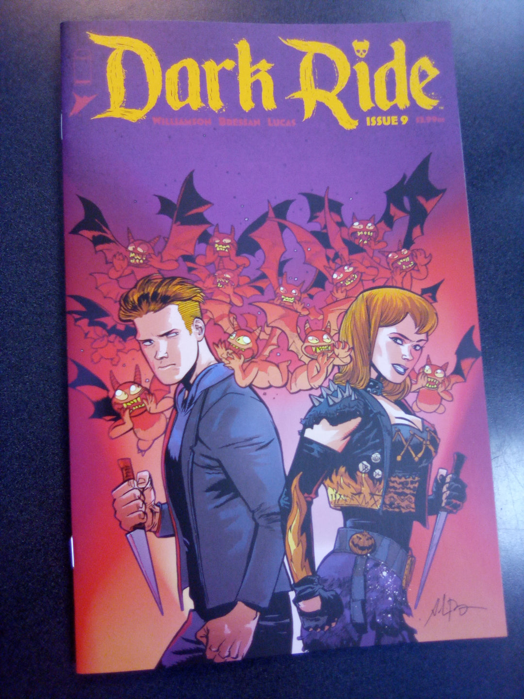 Dark Ride #9 Cover A Andrei Bressan & Adriano Lucas