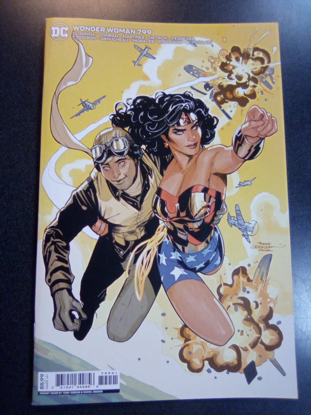Wonder Woman #799 Cover C Terry Dodson & Rachel Dodson Card Stock Variant