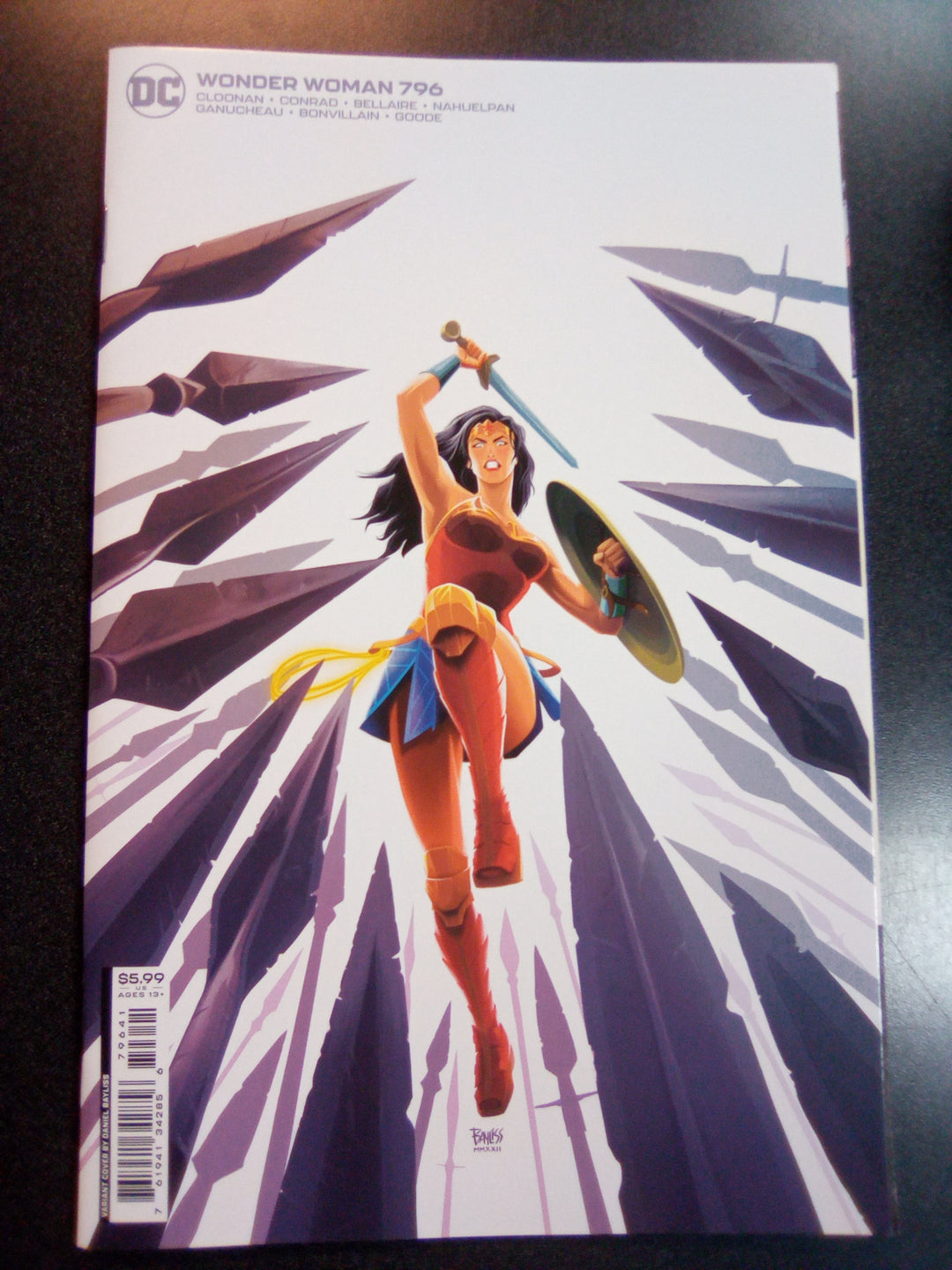 Wonder Woman #796 Cover C Daniel Bayliss Card Stock Variant