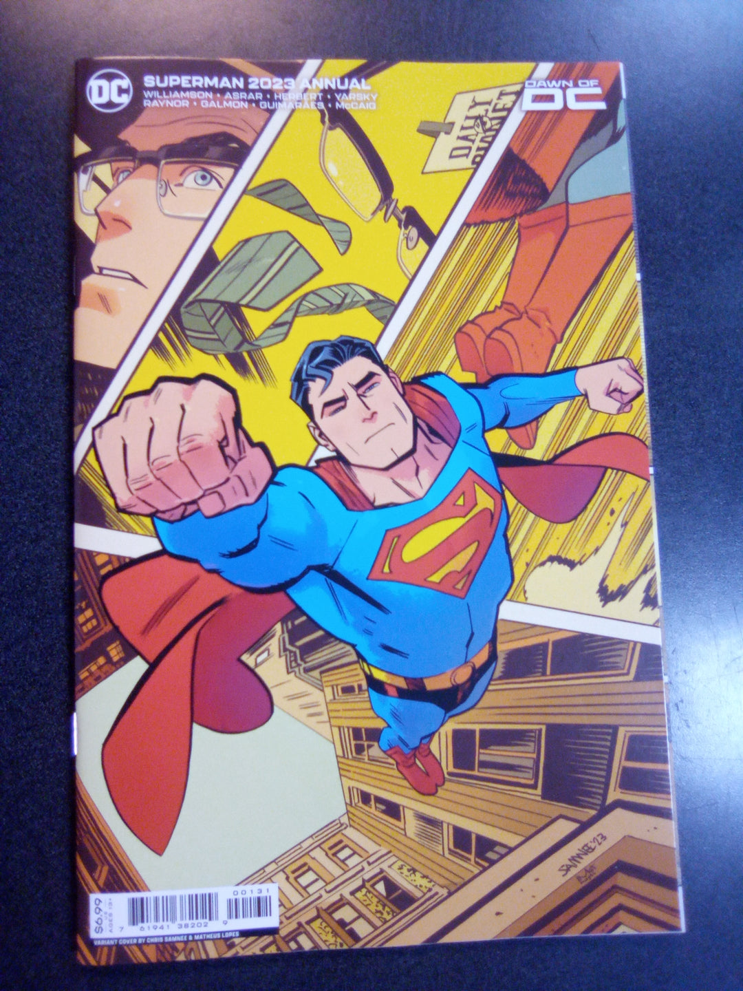 Superman 2023 Annual #1 (One Shot) Cover C Chris Samnee Card Stock Variant