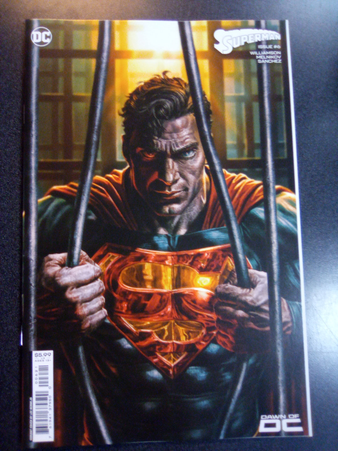 Superman #6 Cover B Lee Bermejo Card Stock Variant