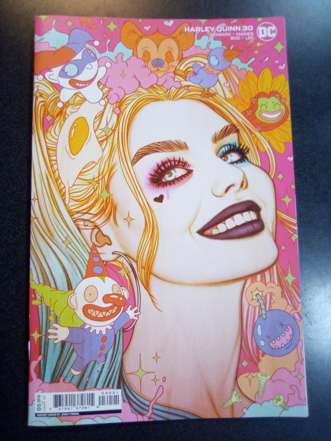 Harley Quinn #30 Cover B Jenny Frison Card Stock Variant