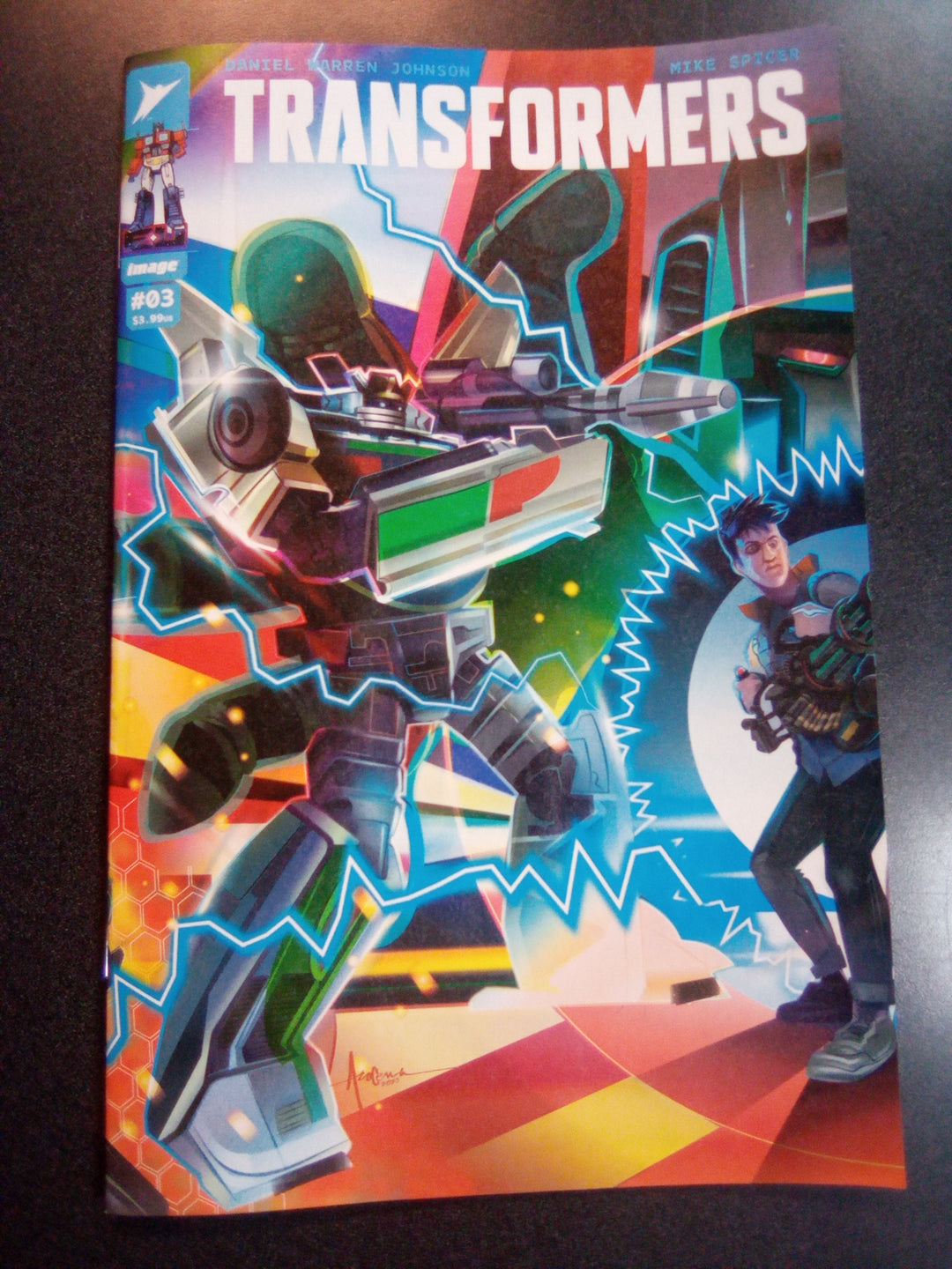 Transformers #3 Cover C 1 in 10 Arocena Variant