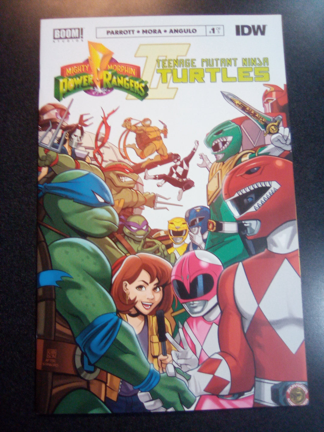 Mmpr Teenage Mutant Ninja Turtles II #1 Gibson Variant