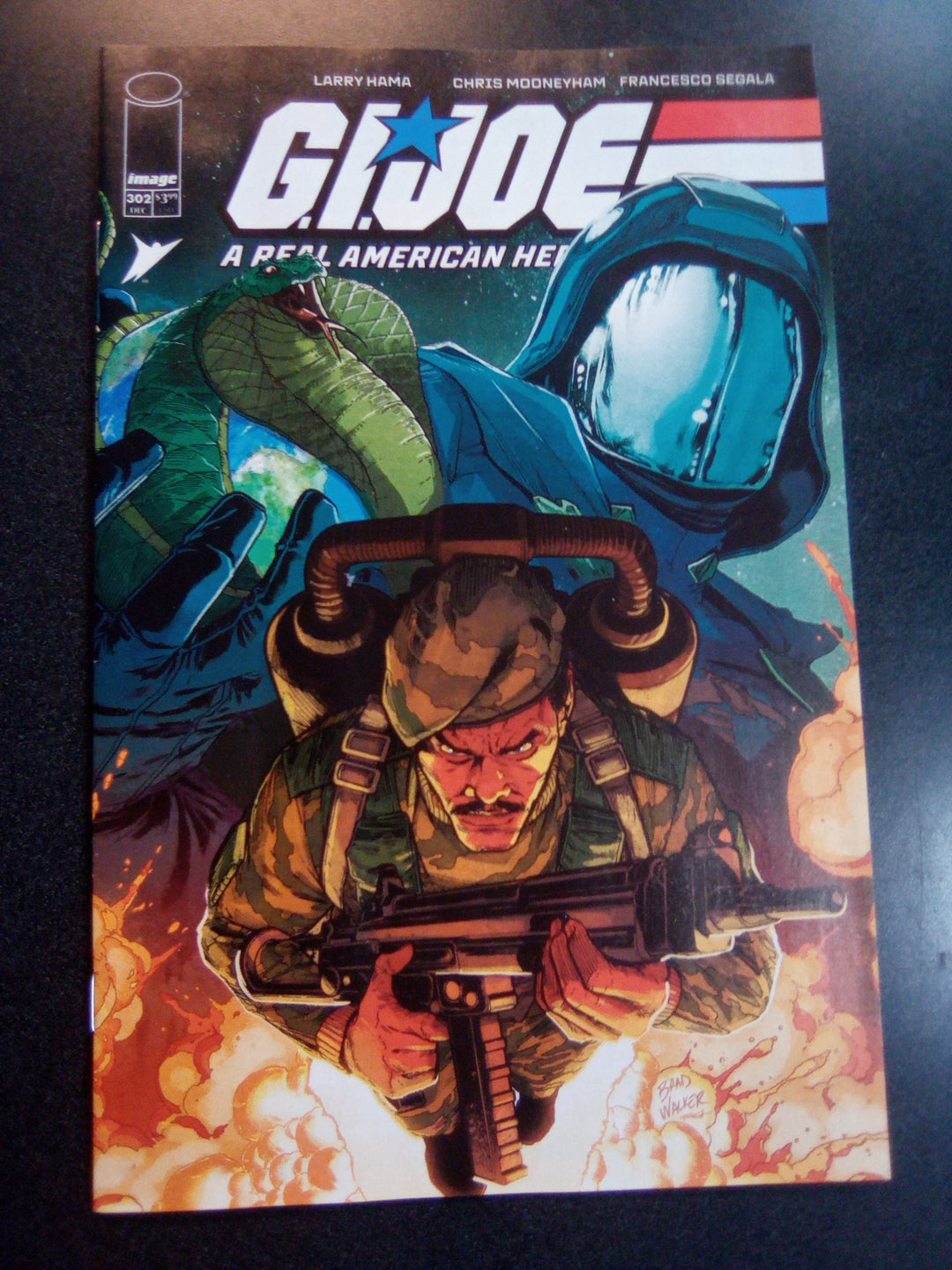 G.I. Joe A Real American Hero #302 Cover C 1 in 10 Walker & Segala Variant