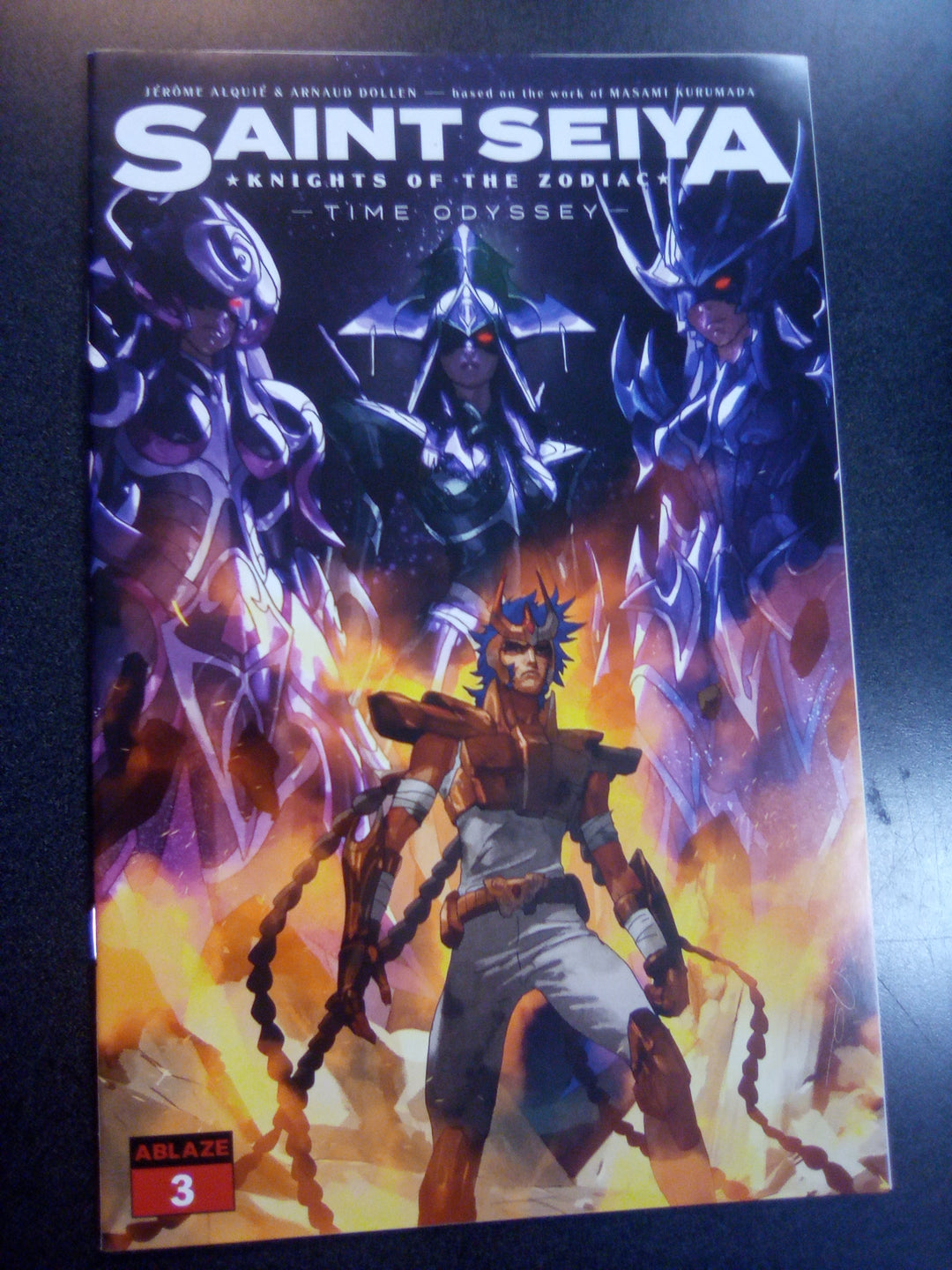 Saint Seiya Knights Of Zodiac Time Odyssey #3 Cover A Parel