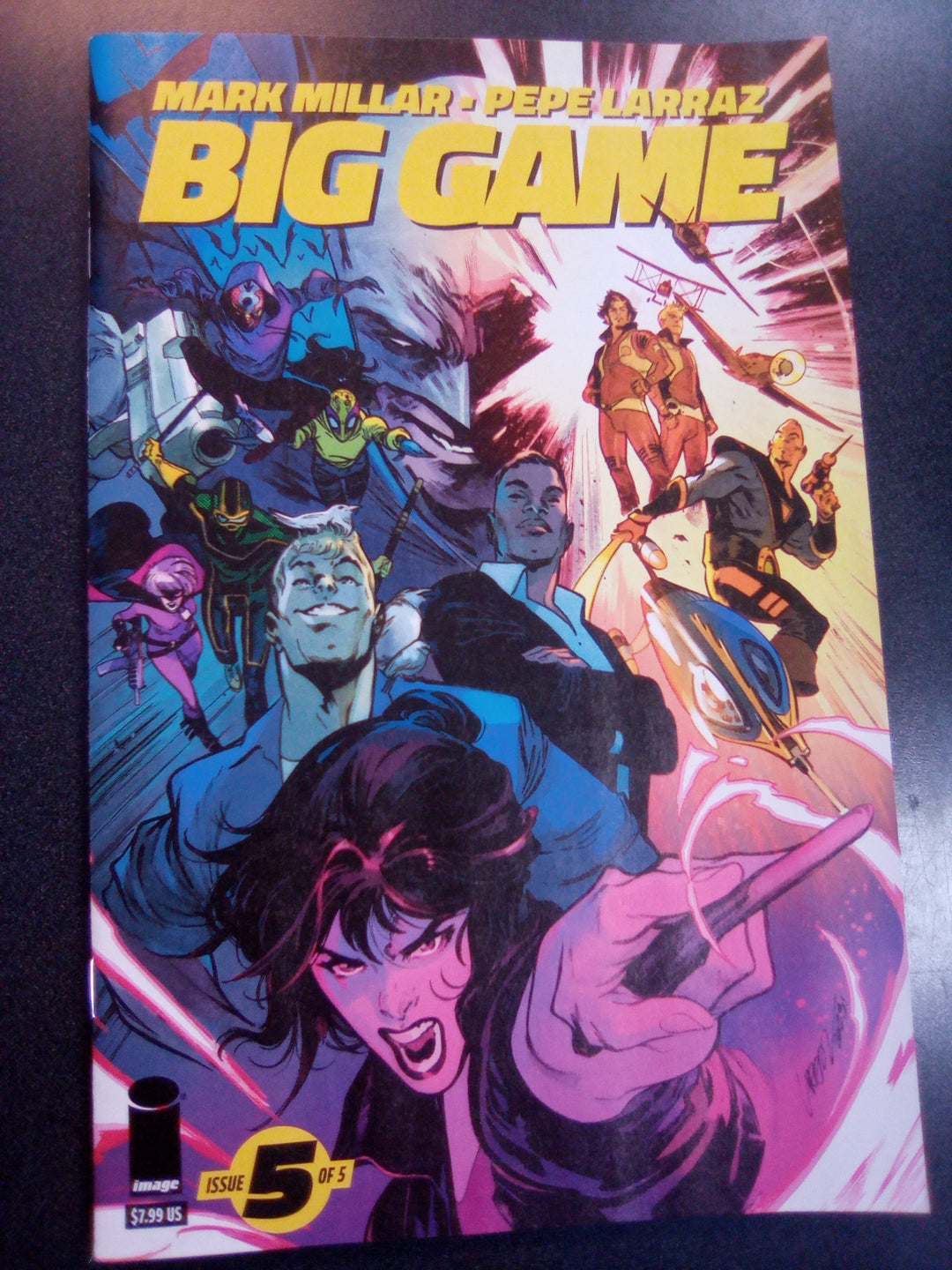 Big Game #5 (Of 5) Cover A Pepe Larraz