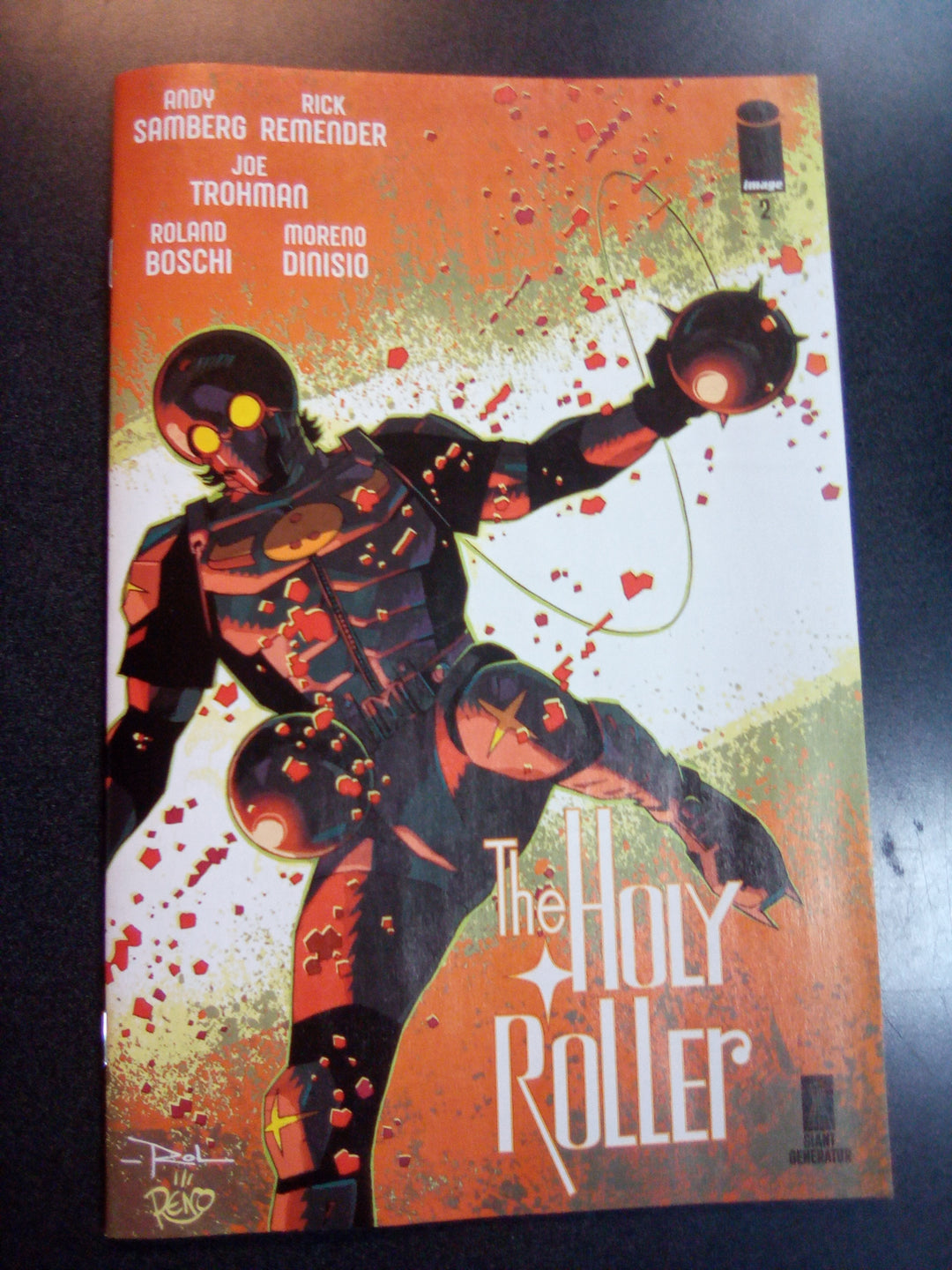 Holy Roller #2 Cover A Boschi