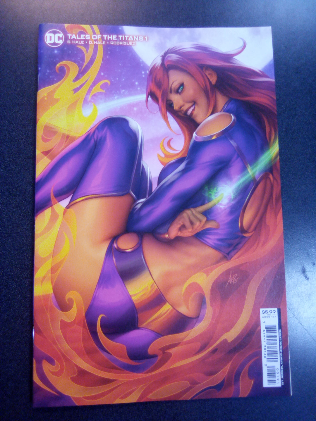 Tales Of The Titans #1 (Of 4) Cover B Stanley Artgerm Lau Card Stock Variant