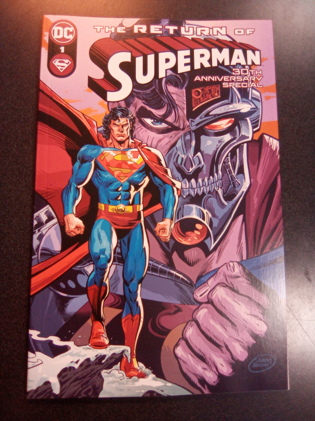 Return Of Superman 30th Anniversary Special #1 (One Shot) Cover A Dan Jurgens Wraparound