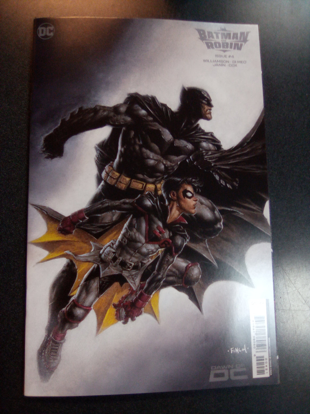 Batman And Robin #4 Cover B David Finch Card Stock Variant