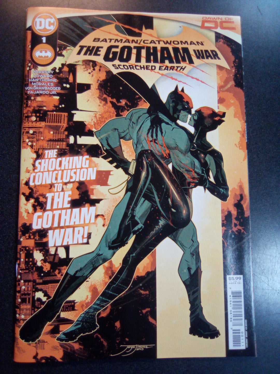 Batman Catwoman The Gotham War Scorched Earth #1 (One Shot) Cover A Jorge Jimenez