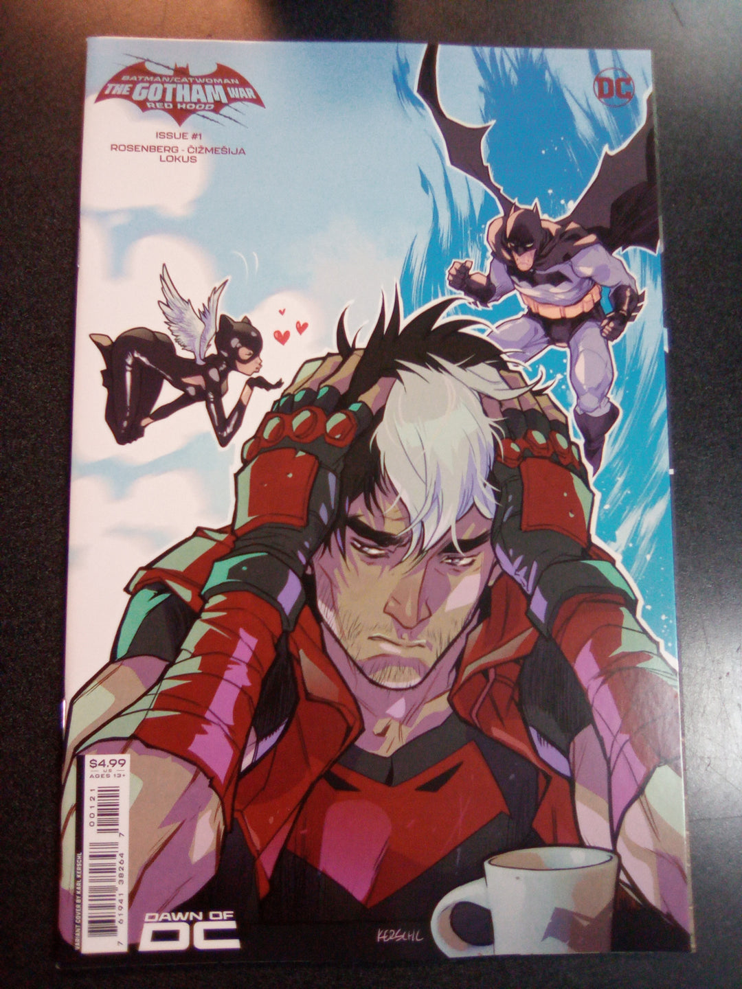 Batman Catwoman The Gotham War Red Hood #1 (Of 2) Cover B Karl Kerschl Card Stock Variant