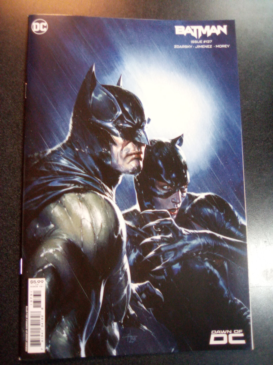 Batman #137 Cover C Gabriele Dell Otto Card Stock Variant (Batman Catwoman The Gotham War)