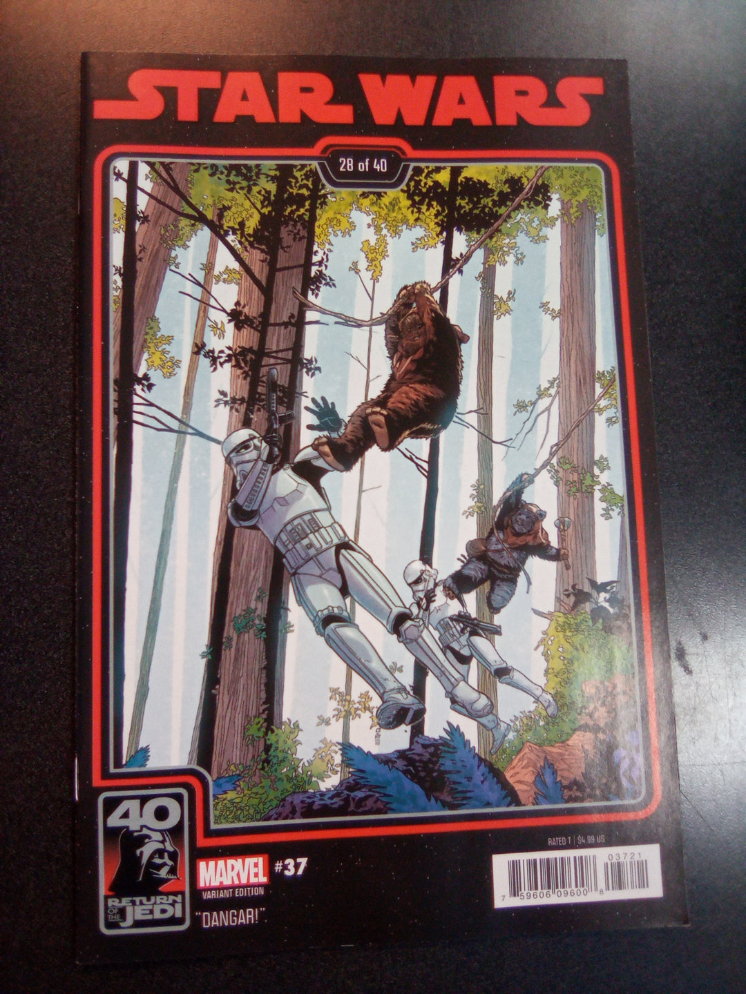 Star Wars #37 Chris Sprouse Return Of The Jedi 40th Anniversary Variant
