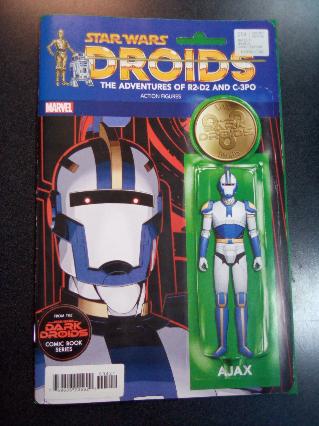 Star Wars Dark Droids #4 John Tyler Christopher Action Figure Variant