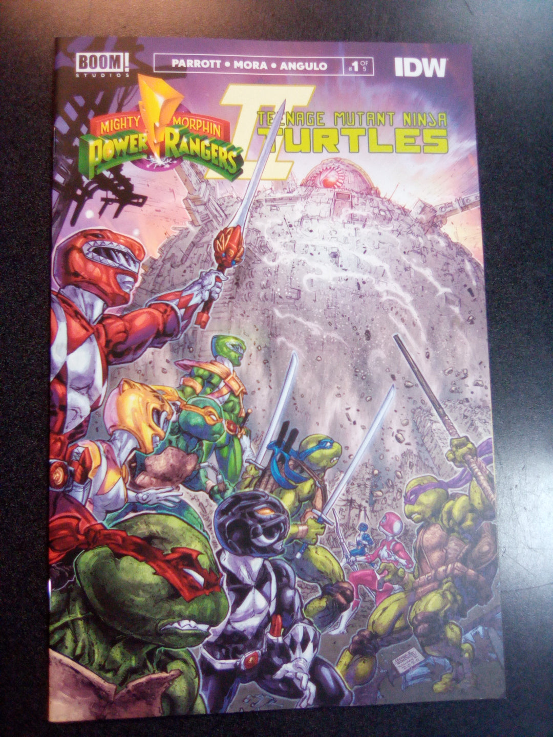 Mmpr Teenage Mutant Ninja Turtles II #1 Bse Variant Williams II