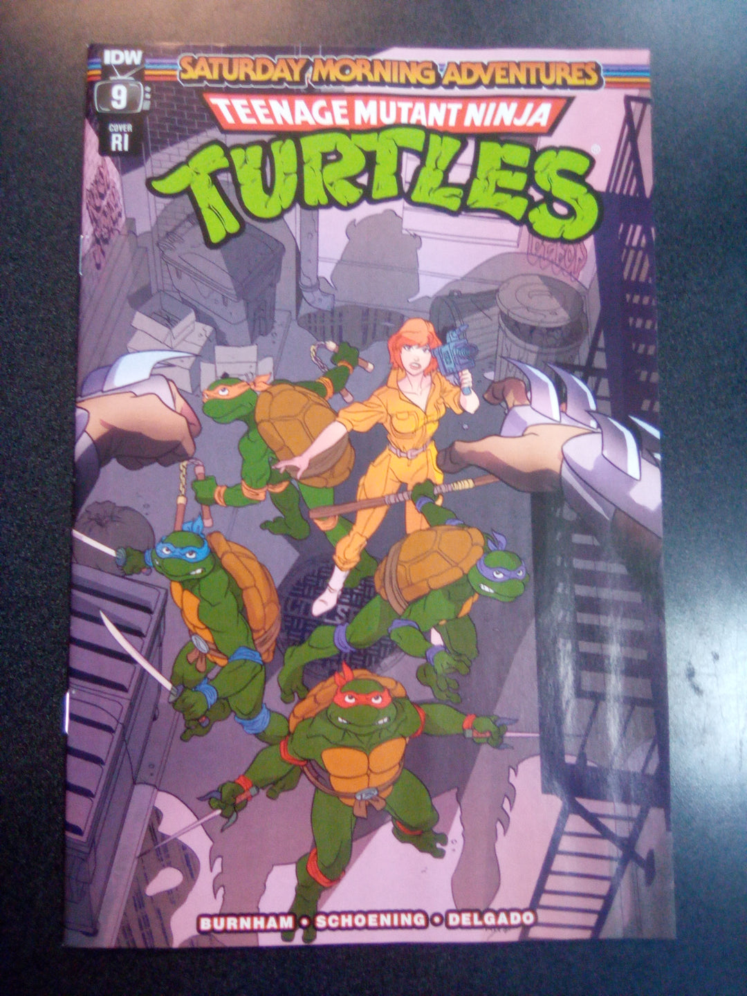 Teenage Mutant Ninja Turtles: Saturday Morning Adventures #9 Variant Ri (10) (Levins)