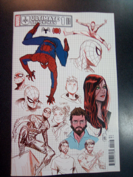 Ultimate Spider-Man #1 1:10 Marco Checchetto Design Variant