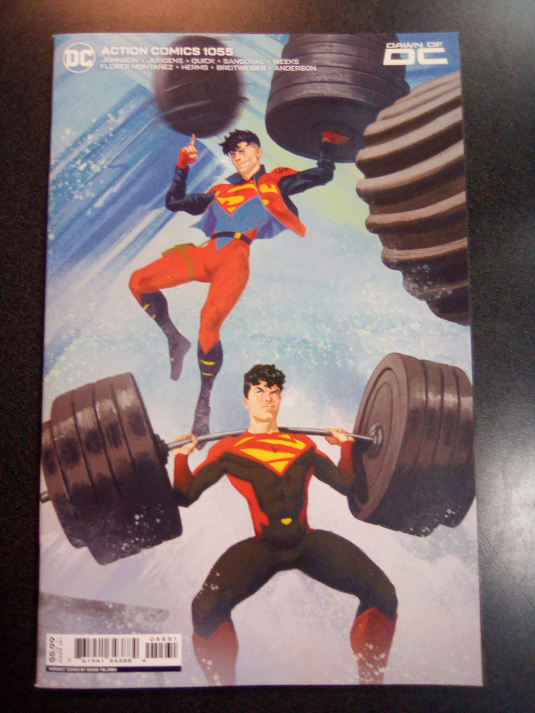 Action Comics #1055 Cover C David Talaski Card Stock Variant