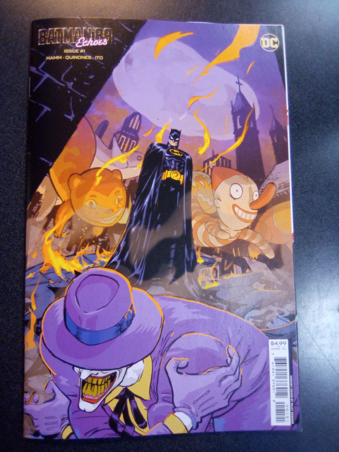 Batman 89 Echoes #1 (Of 6) Cover B Riley Rossmo Card Stock Variant