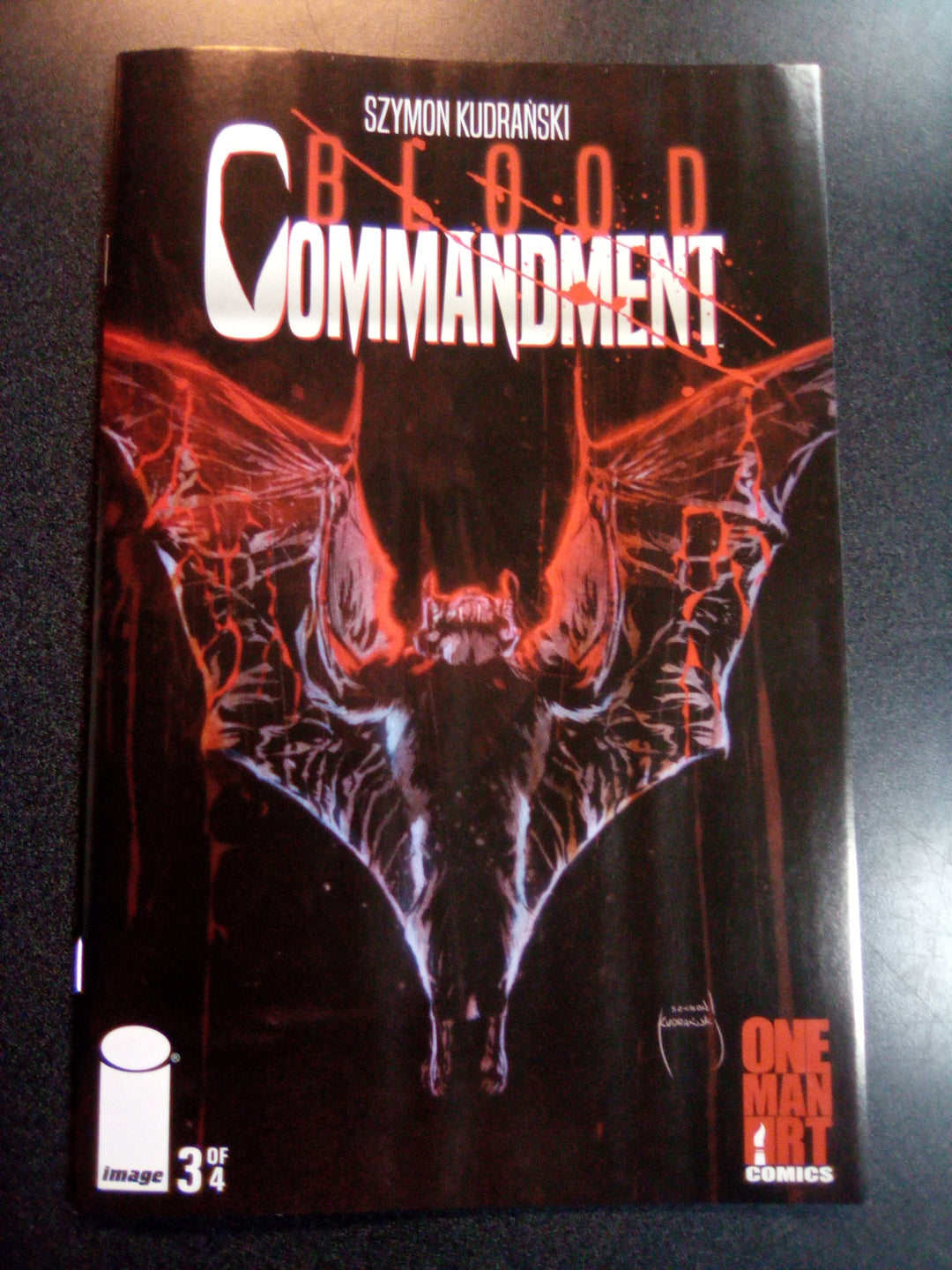 Blood Commandment #3 (Of 4)  Cover A Szymon Kudranski