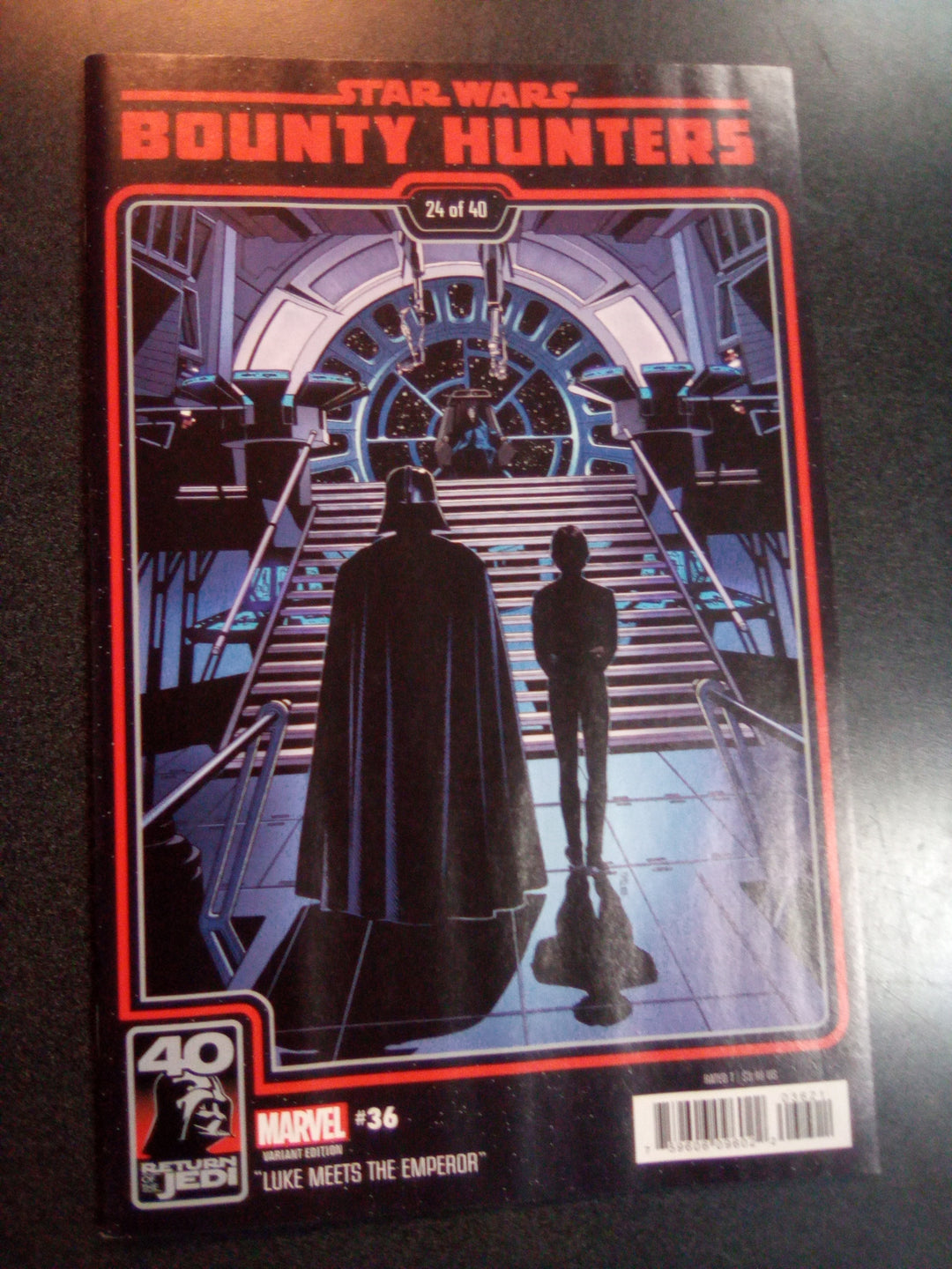 Star Wars: Bounty Hunters #36 Chris Sprouse Return Of The Jedi 40th Anniversary Variant