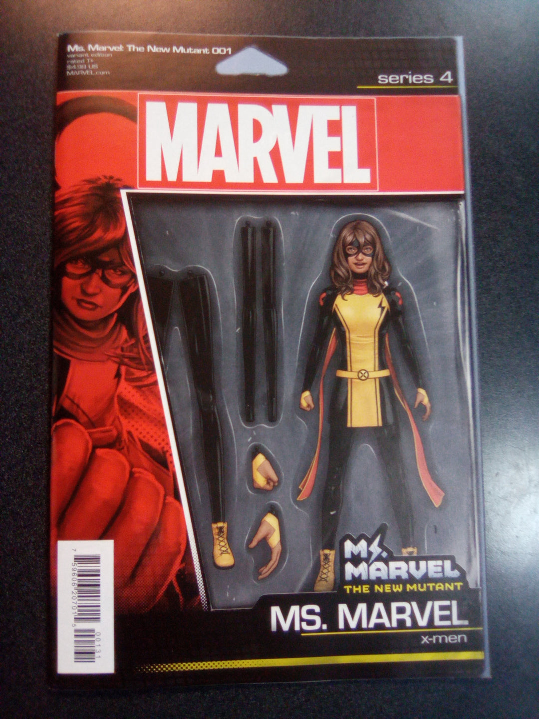 Ms. Marvel: The New Mutant #1 John Tyler Christopher Action Figure Variant