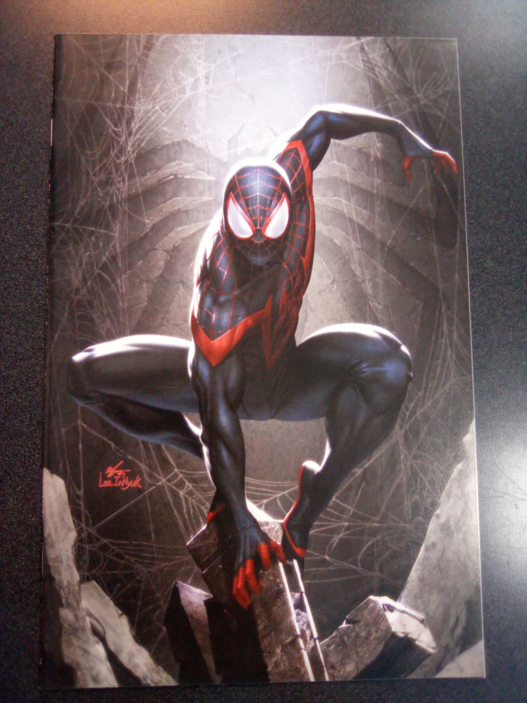 Miles Morales Spider-Man #25 Inhyuk Lee Virgin Art Variant