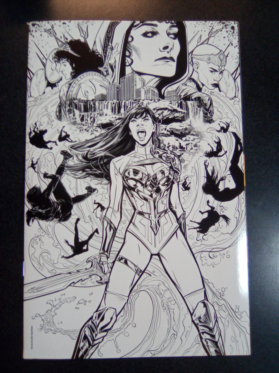 Wonder Girl #1 1:50 Joelle Jones B&W Virgin Variant