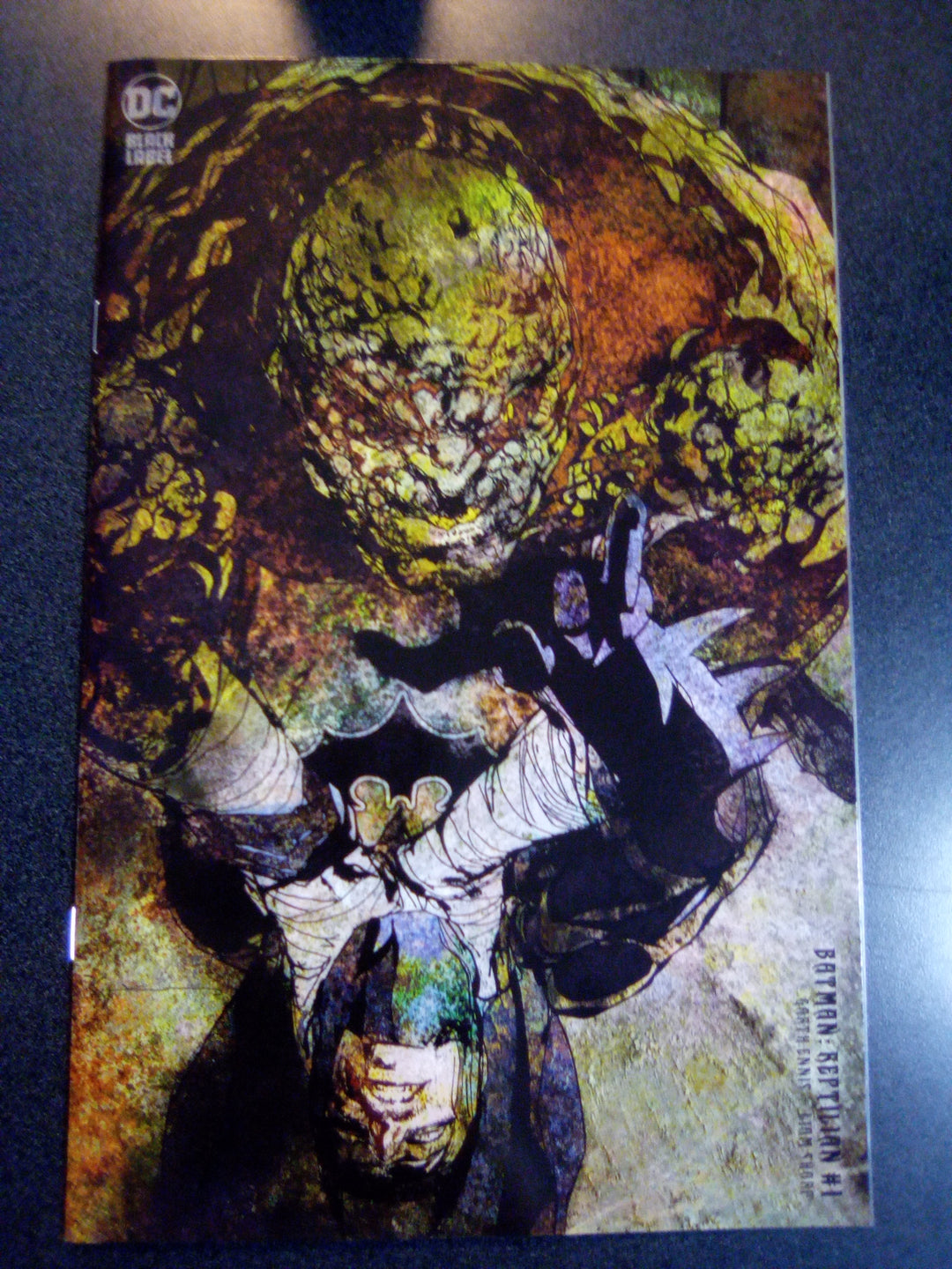 Batman Reptilian #1 Cover C 25 Copy Sienkiewicz Var