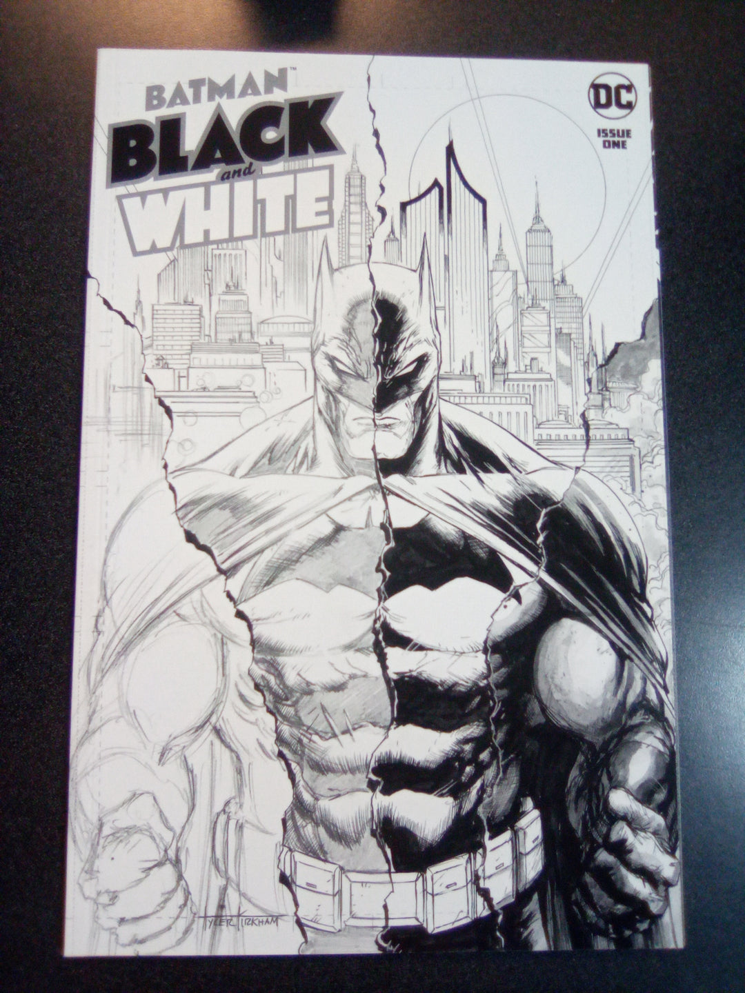 Batman Black And White #1 Tyler Kirkham Trade Dress Variant