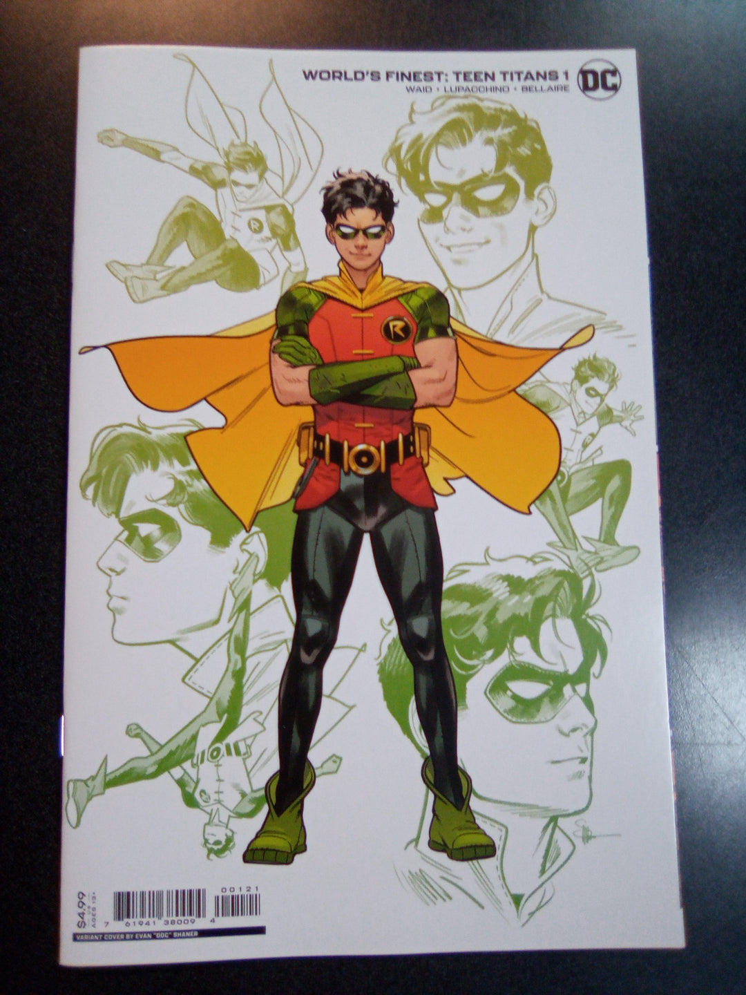 Worlds Finest Teen Titans #1 (Of 6) Cover B Evan Doc Shaner Card Stock Variant