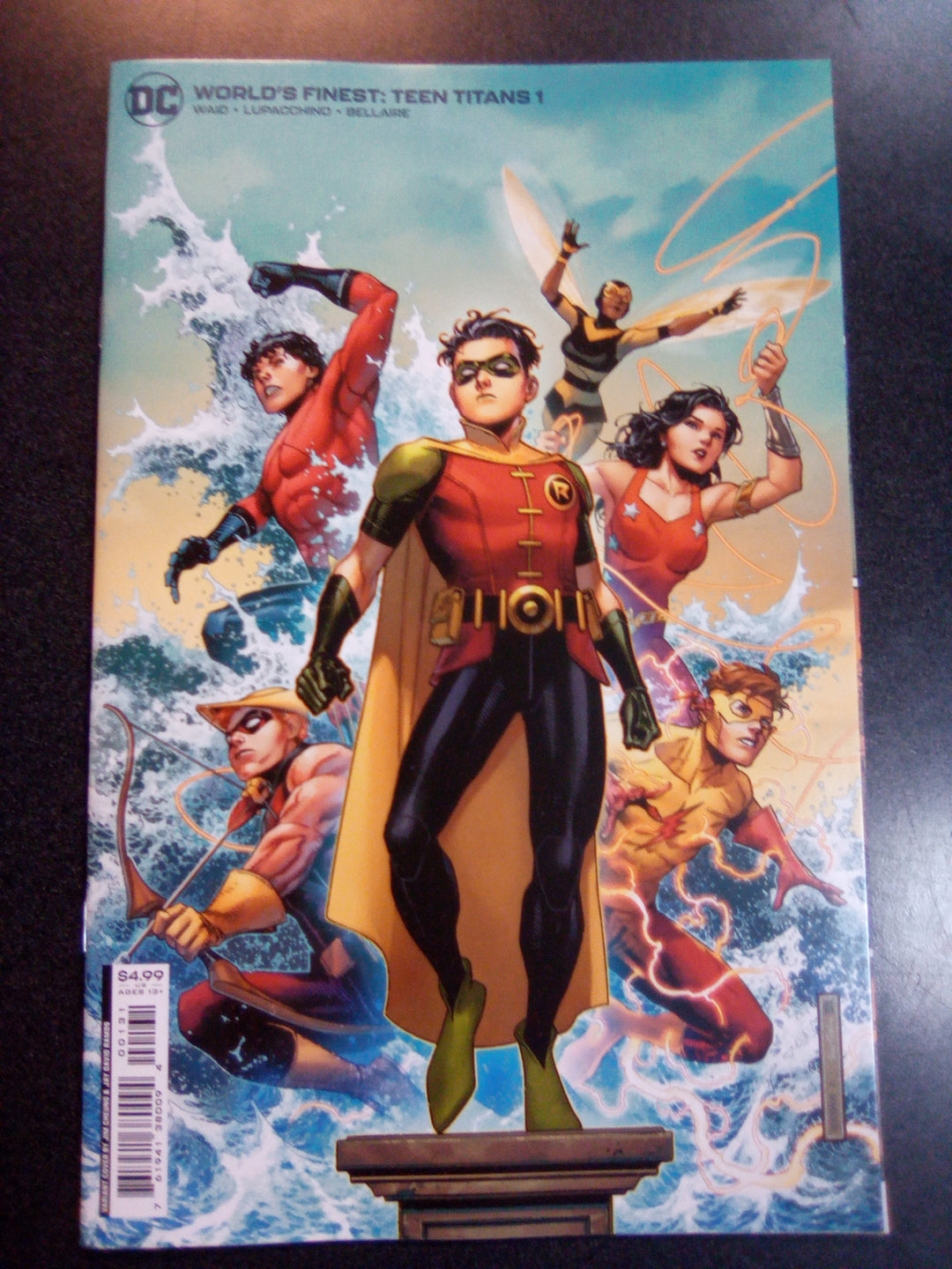 Worlds Finest Teen Titans #1 (Of 6) Cover C Jim Cheung Card Stock Variant