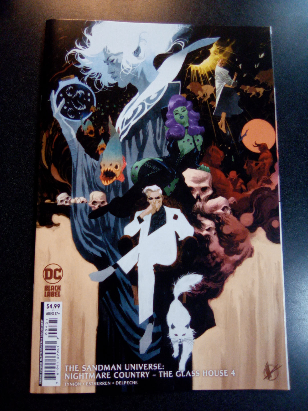 Sandman Universe Nightmare Country The Glass House #4 (Of 6) Cover B Matteo Scalera Card Stock Variant