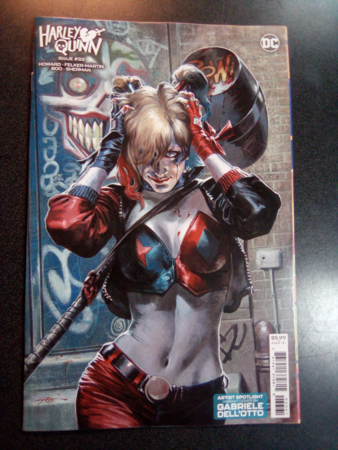 Harley Quinn #33 Cover C Gabriele Dell Otto Artist Spotlight Card Stock Variant