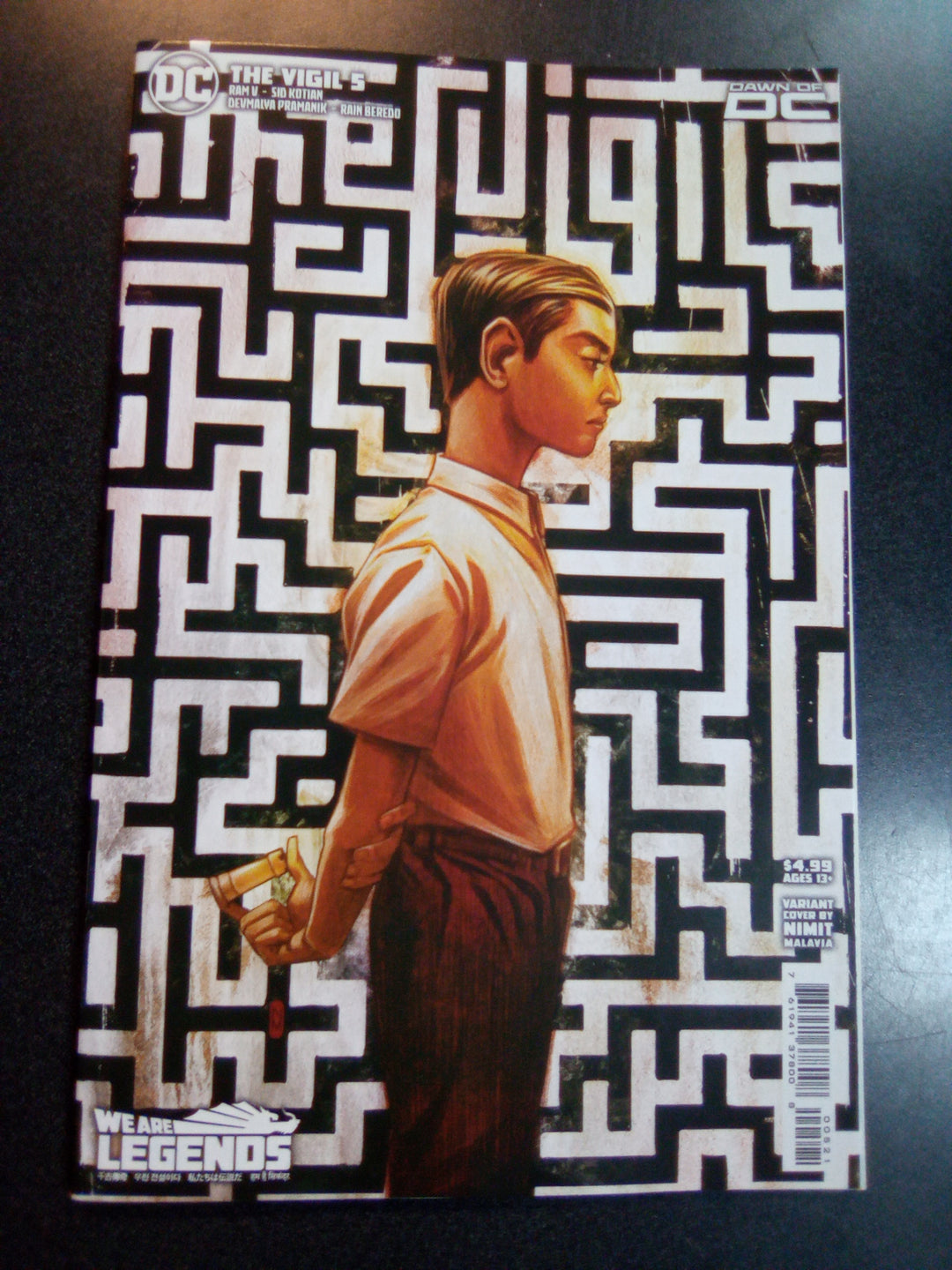 Vigil #5 (Of 6) Cover B Nimit Malavia Card Stock Variant