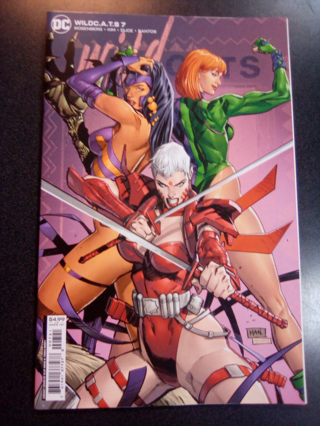 Wildcats #7 Cover B Clay Mann Card Stock Variant