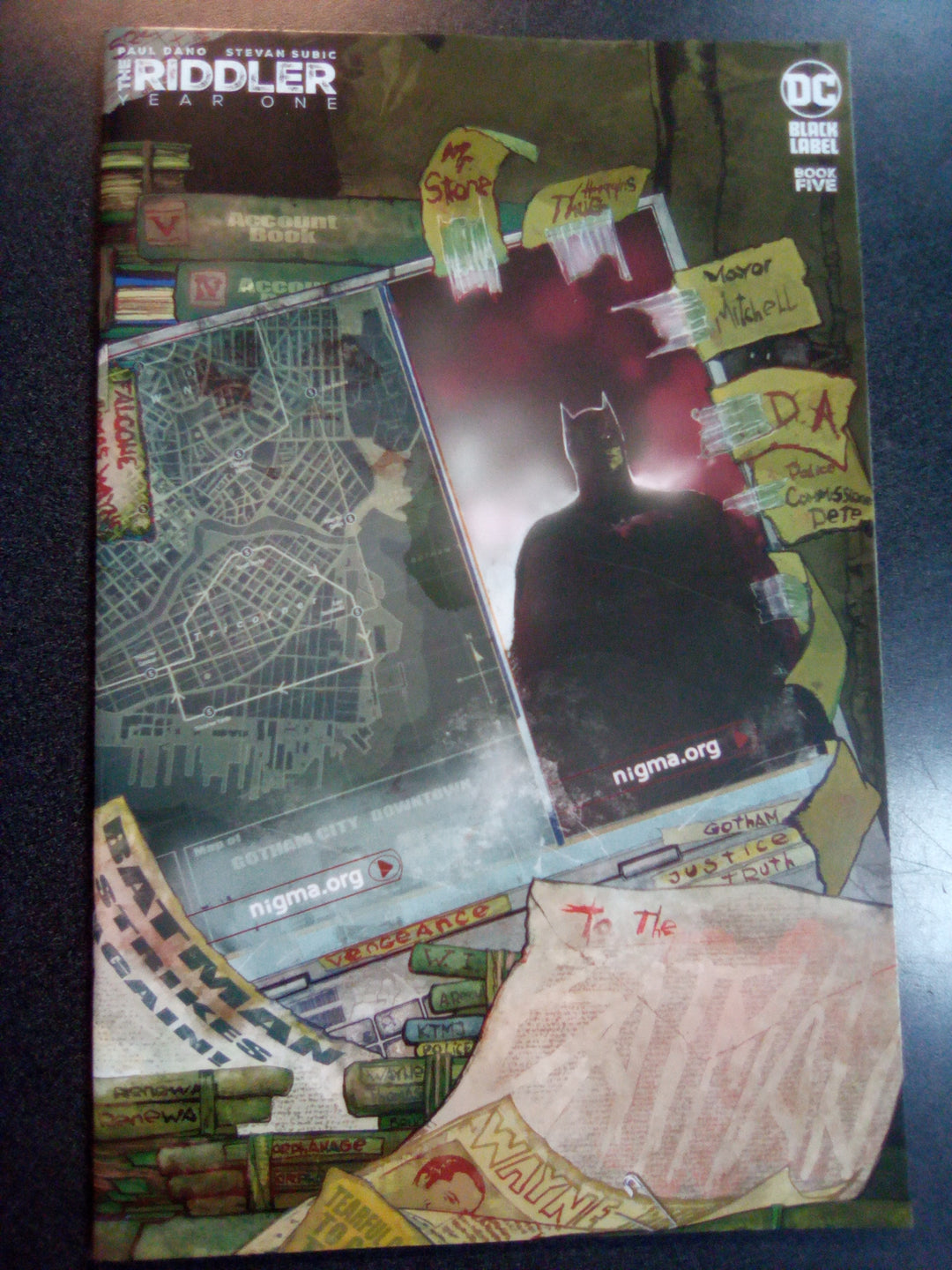 Riddler Year One #5 (Of 6) Cover B Stevan Subic Variant (Mature)