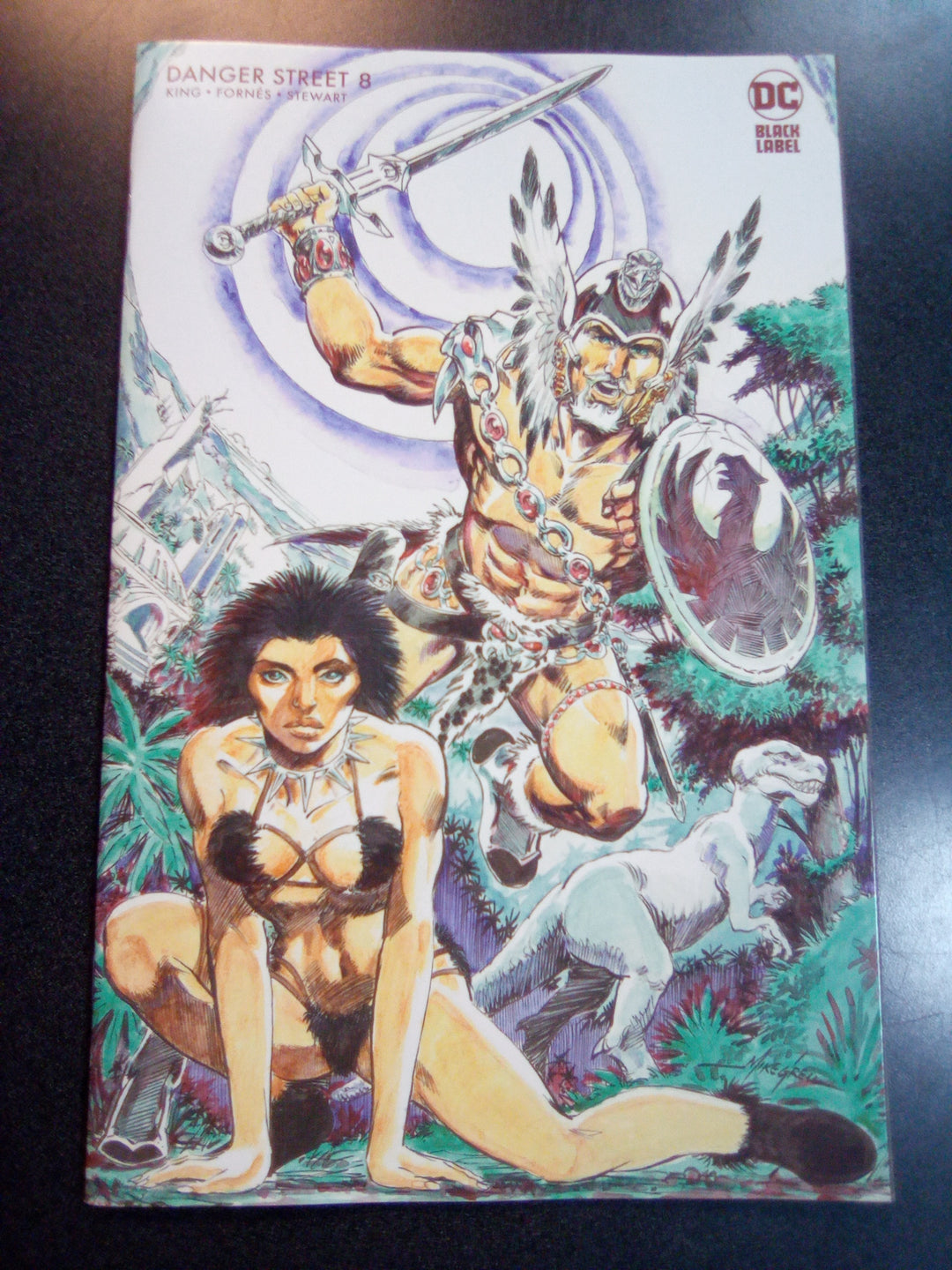 Danger Street #8 (Of 12) Cover B Mike Grell Card Stock Variant